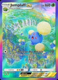 Jumpluff ex card in English