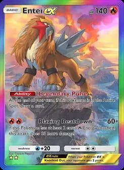 Entei ex card in English