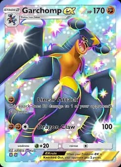 Garchomp ex card in English