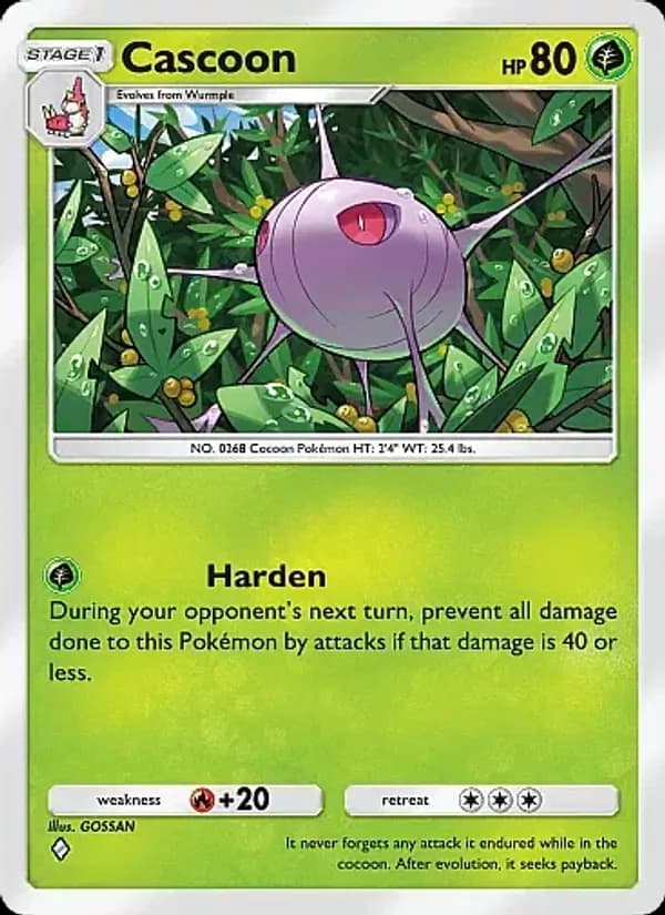 Cascoon card in English