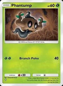 Phantump card in English