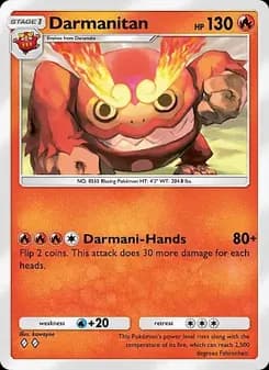 Darmanitan card in English