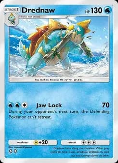 Drednaw card in English
