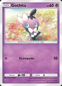 Gothita card in English