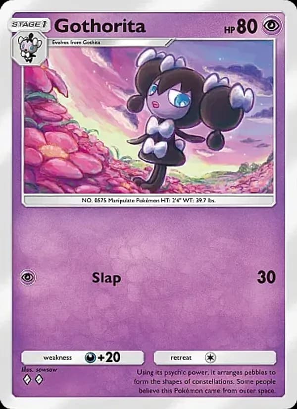 Gothorita card in English