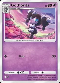 Gothorita card in English