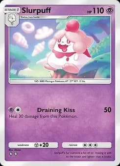 Slurpuff card in English