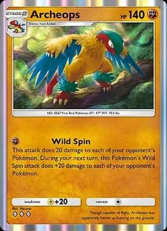 Archeops card in English