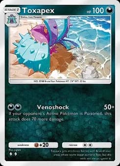 Toxapex card in English