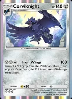 Corviknight card in English