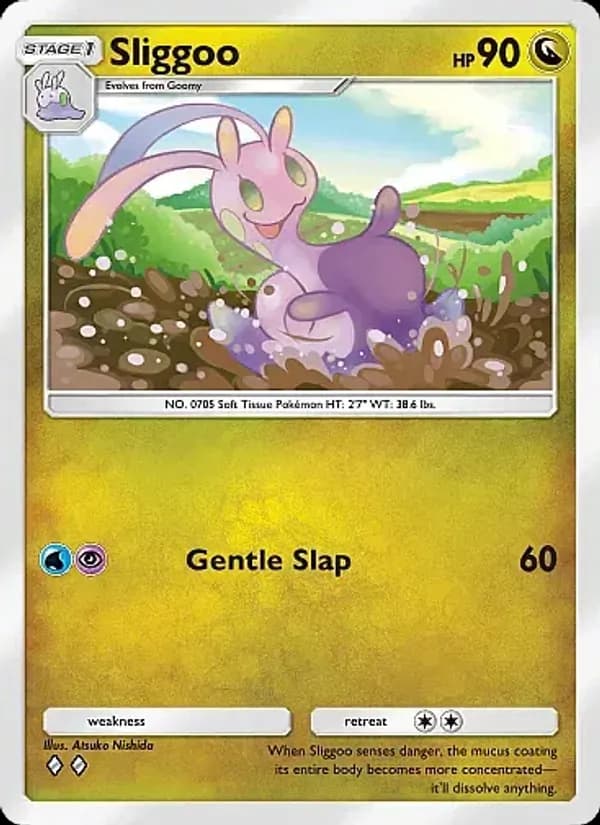 Sliggoo card in English