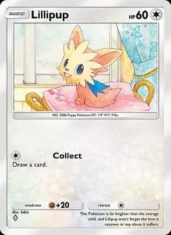 Lillipup card in English