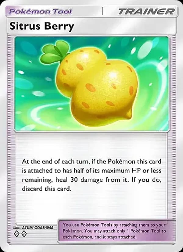 Sitrus Berry card in English
