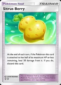 Sitrus Berry card in English