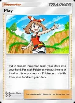 May card in English