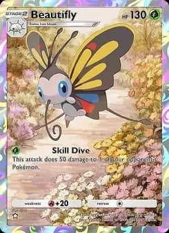 Beautifly card in English