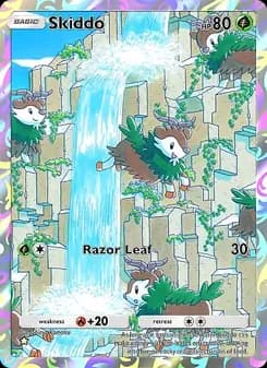 Skiddo card in English