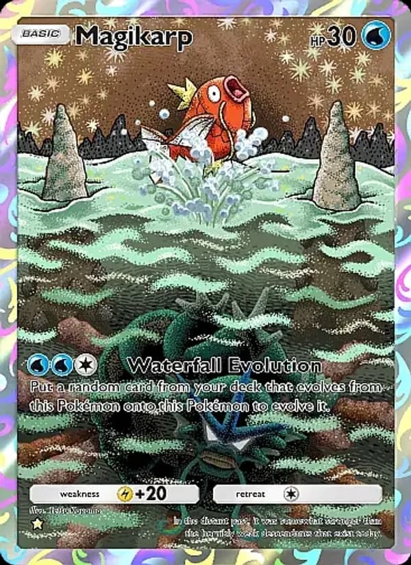 Magikarp card in English