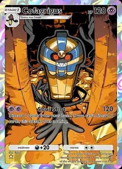 Cofagrigus card in English