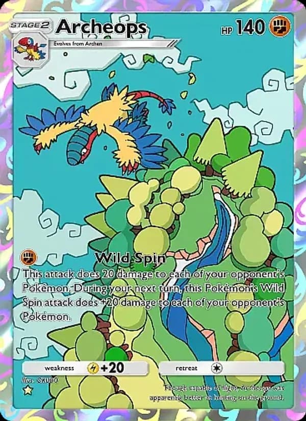 Archeops card in English