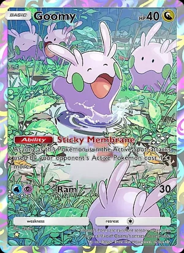 Goomy card in English