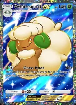 Whimsicott ex card in English