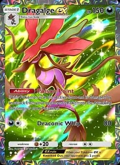 Dragalge ex card in English