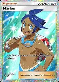 Marlon card in English