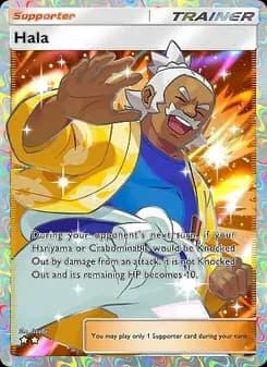 Hala card in English