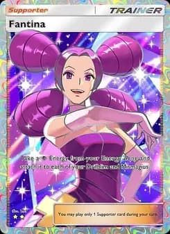 Fantina card in English