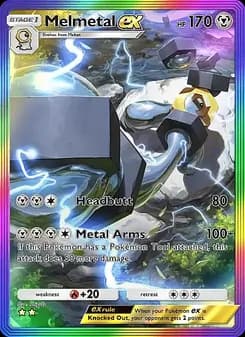 Melmetal ex card in English