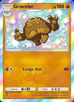 Graveler card in English