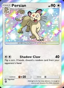 Persian card in English