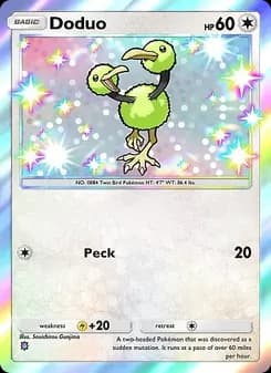 Doduo card in English