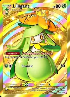 Lilligant card in English