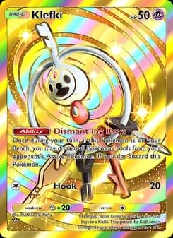 Klefki card in English