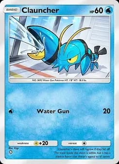 Clauncher card in English