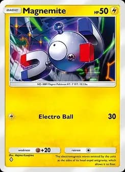 Magnemite card in English