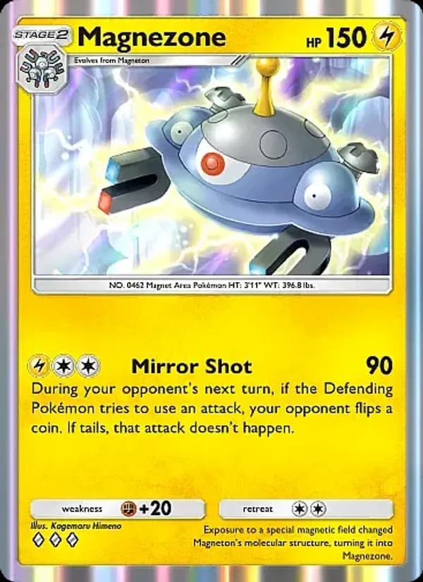 Magnezone card in English