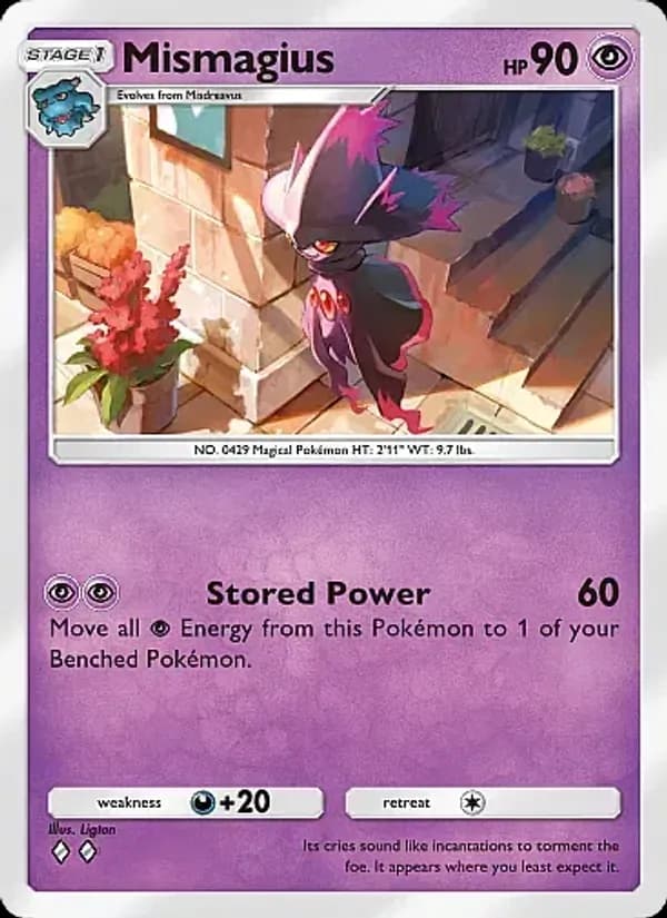 Mismagius card in English