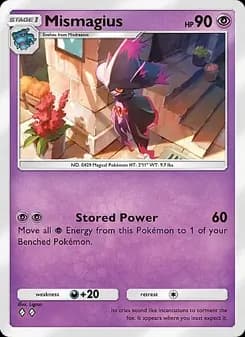 Mismagius card in English