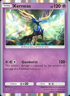 Xerneas card in English