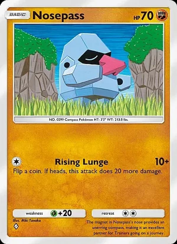 Nosepass card in English
