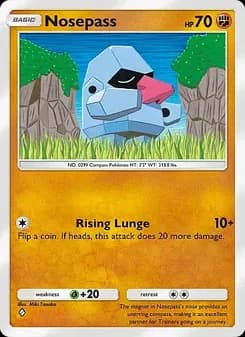 Nosepass card in English