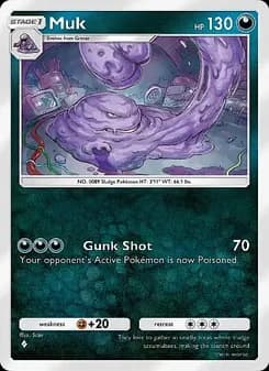 Muk card in English