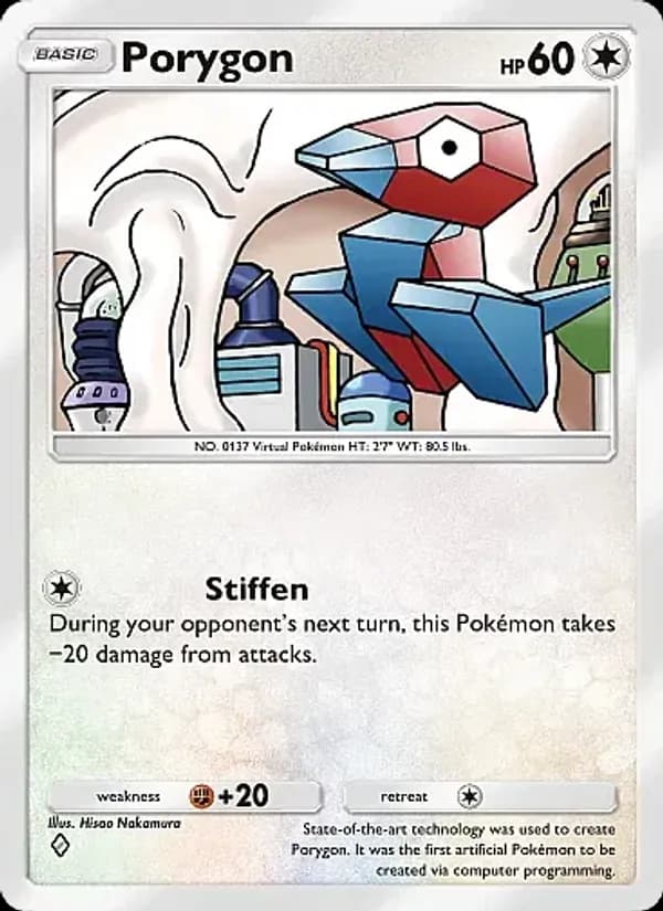 Porygon card in English