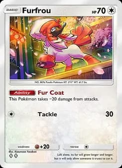 Furfrou card in English