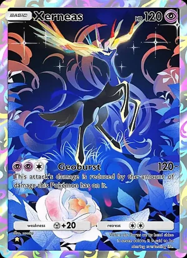 Xerneas card in English