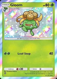 Gloom card in English