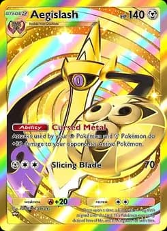 Aegislash card in English